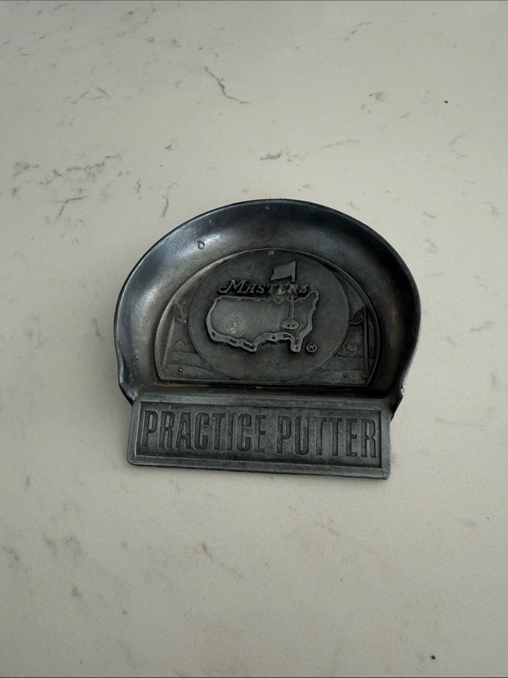 Masters Silver Practice Putter Ball Rest
